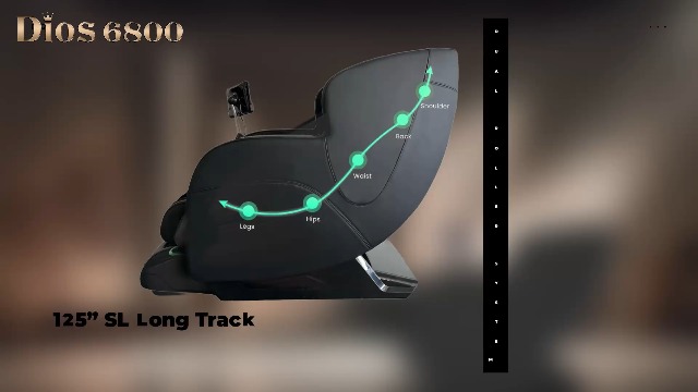 Amazon.com: Dios Massage Chair 6D Dual Core Air Roller SL-Track